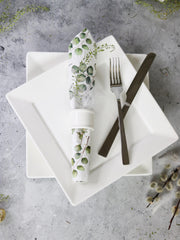 Wilmax Porzellan Dessertteller, 18,5 x 18,5 cm, WL-991222/A