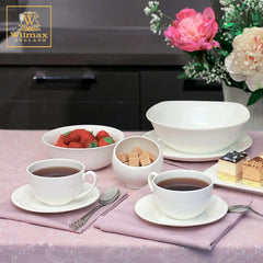 Wilmax Quadratische Porzellanschüssel, 14.5 x 14.5 cm, 345 ml, WL-992000/A