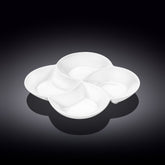 Wilmax geteilte Schale, quadratisch, 22 x 22 cm, WL-992649/A