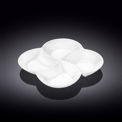 Wilmax geteilte Schale, quadratisch, 22 x 22 cm, WL-992649/A