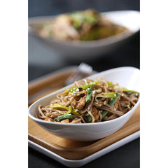 Wilmax England Porzellan-Schale, 30,5 x 16,5 x 8 cm, Weiß, WL-992762/A