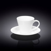 Wilmax Tee Tassen & Untertassen Set 2-teilig 180 ml Porzellan WL-993004/2C