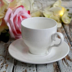 Wilmax Porzellan Teetasse & Untertasse, 220 ml – WL-993009/AB