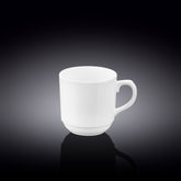 Wilmax Tasse 250 ml aus Porzellan, klassisches Design – WL-993017/A