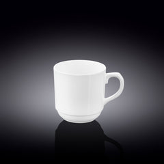 Wilmax Tasse 250 ml aus Porzellan, klassisches Design – WL-993017/A