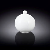 Wilmax Zuckerschale 300 ml aus Porzellan, elegantes Design – WL-995001/A