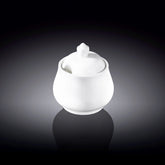 Wilmax Zuckerdose aus Porzellan mit Deckel 340 ml – WL-995019/A