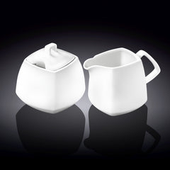 Wilmax Zucker- & Milch Set aus Porzellan, 2-teilig, in Geschenkbox WL-995028/2C