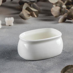 Wilmax Zuckerpäckchenhalter Weiß 9 x 6,5 x 4,5 cm – Elegante Design– WL-996037/A