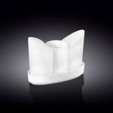 Wilmax Salz- & Pfefferstreuer Set – Weiß – Klassisches Design – WL-996117/1C