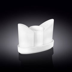 Wilmax Salz- & Pfefferstreuer Set – Weiß – Klassisches Design – WL-996117/1C