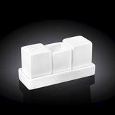 Wilmax Salz- & Pfefferstreuer Set – Weiß – Elegantes Design – WL-996118/1C