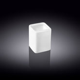 Wilmax Zahnstocherhalter Weiß 4 x 5 cm – Elegantes & Praktisches Design – WL-996123/A