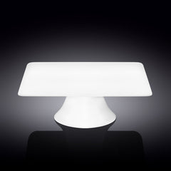 Wilmax Tortenplatte aus Porzellan, 30x30 cm, rechteckig WL-996133/A