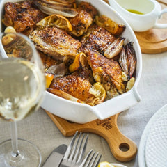 Wilmax Backform mit Griffen 990 ml, oval, für Aufläufe – WL-997027/1C