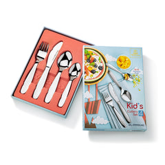 Wilmax Kinderbesteck Set 4-teilig Edelstahl WL-999901/4G