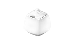 Wilmax Zuckerdose 340 ml aus Porzellan mit Deckel in Farbbox WL-995026/1C