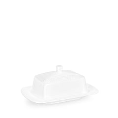 Wilmax Butterdose aus Porzellan mit Deckel 18,5 x 12,5 x 7,5 cm Diamond WL-880101601/A
