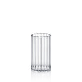 Wilmax Geriffeltes Glas 250 ml Borosilikatglas Transparent WL-888624/A