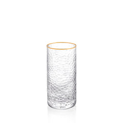 Wilmax Gold Rim Glas 290 ml Thermo Glas rund WL-888631/A