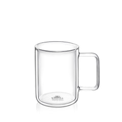 Wilmax Thermoglas-Becher, doppelwandig, 400 ml, WL-888720/A