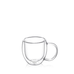 Wilmax doppelwandiger Glasbecher, 250 ml, WL-888746/A