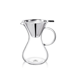 Wilmax Kaffee Dekanter 500 ml hitzebeständiges Glas WL-888852/A