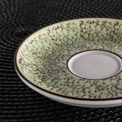 Wilmax Porzellan Untertasse, 15 cm, Splash Pistachio Kollektion, WL-667136/B