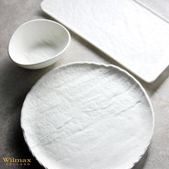 Wilmax England White Stone Kollektion, runder Teller, 28 cm, WL-661527/A