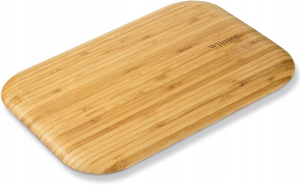 Wilmax Rechteckiger Teller 35,5 × 25,5 cm Natur aus Bambus
