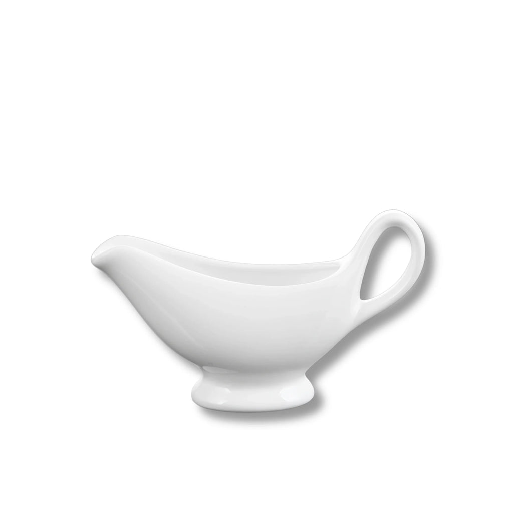 Wilmax Sauciere 75 ml Weiß aus Porzellan