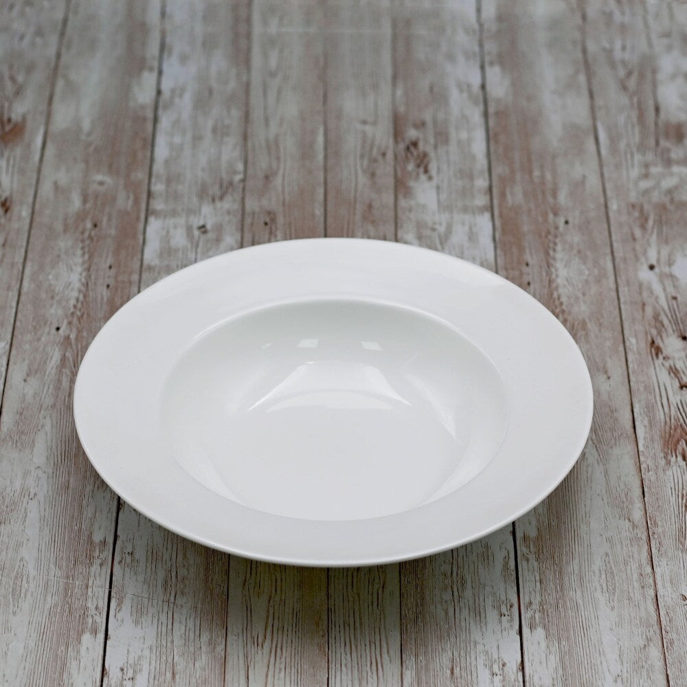Wilmax Tiefer Teller 25,5 cm 600 ml Weiß aus Porzellan