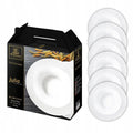 Wilmax Tiefer Teller 22,5 cm 6er-Set Weiß aus Porzellan