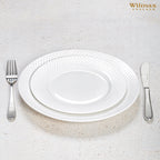 Wilmax Dessertmesser 20,5 cm 6er-Set Silber aus Edelstahl