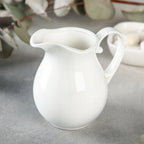 Wilmax Sahnekännchen 290 ml Weiß Porzellan WL-995041/1C