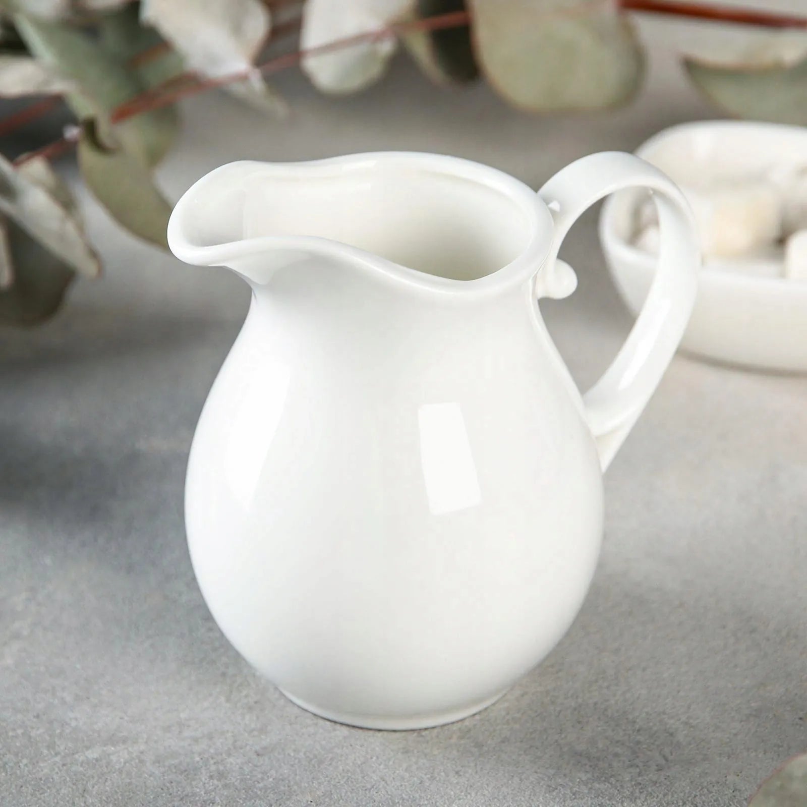 Wilmax Sahnekännchen 290 ml Weiß Porzellan WL-995041/1C