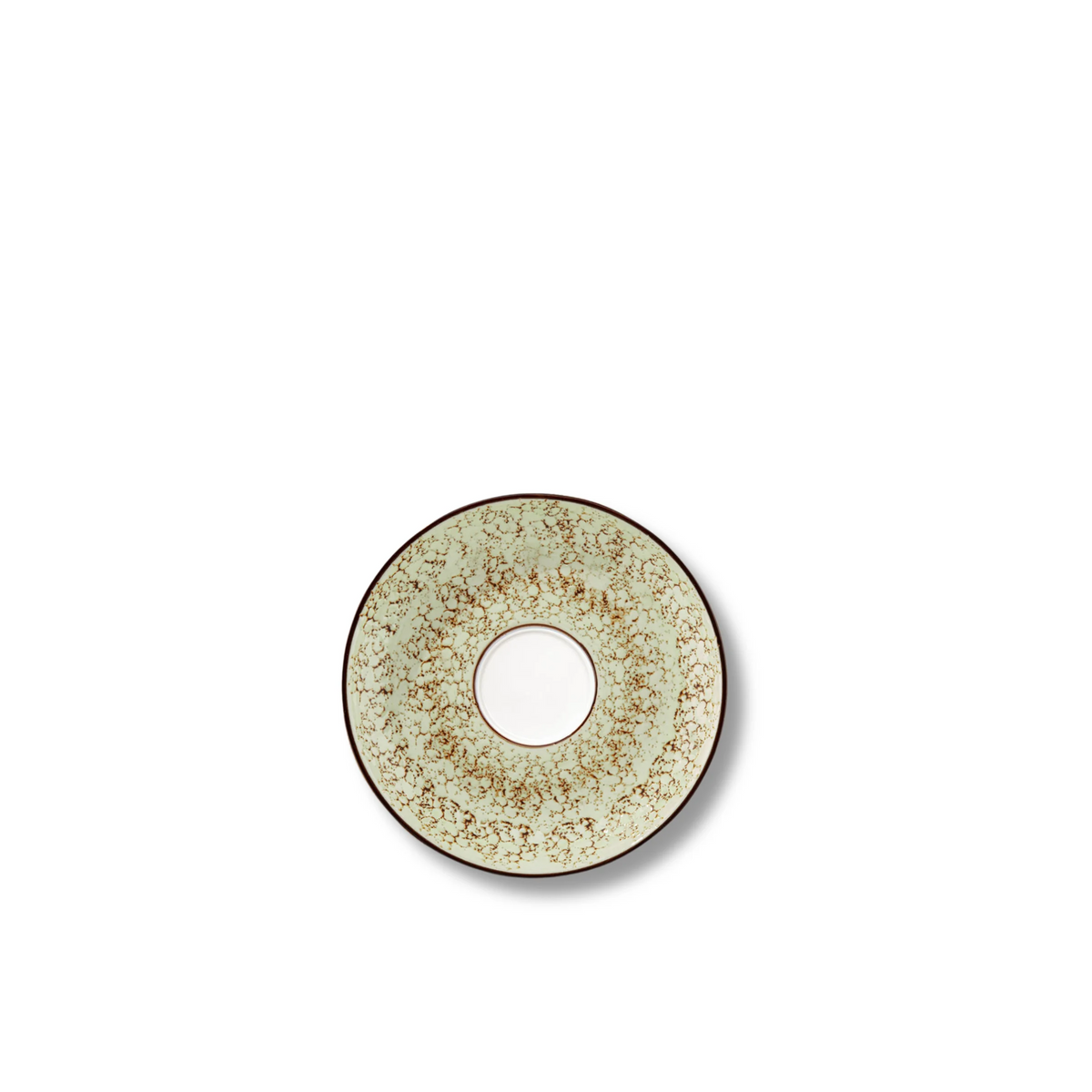 Wilmax Untertasse 11 cm Pistazie aus Porzellan