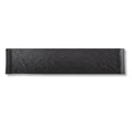 Wilmax Servierplatte 46,5 × 9,5 cm Schwarz aus Porzellan