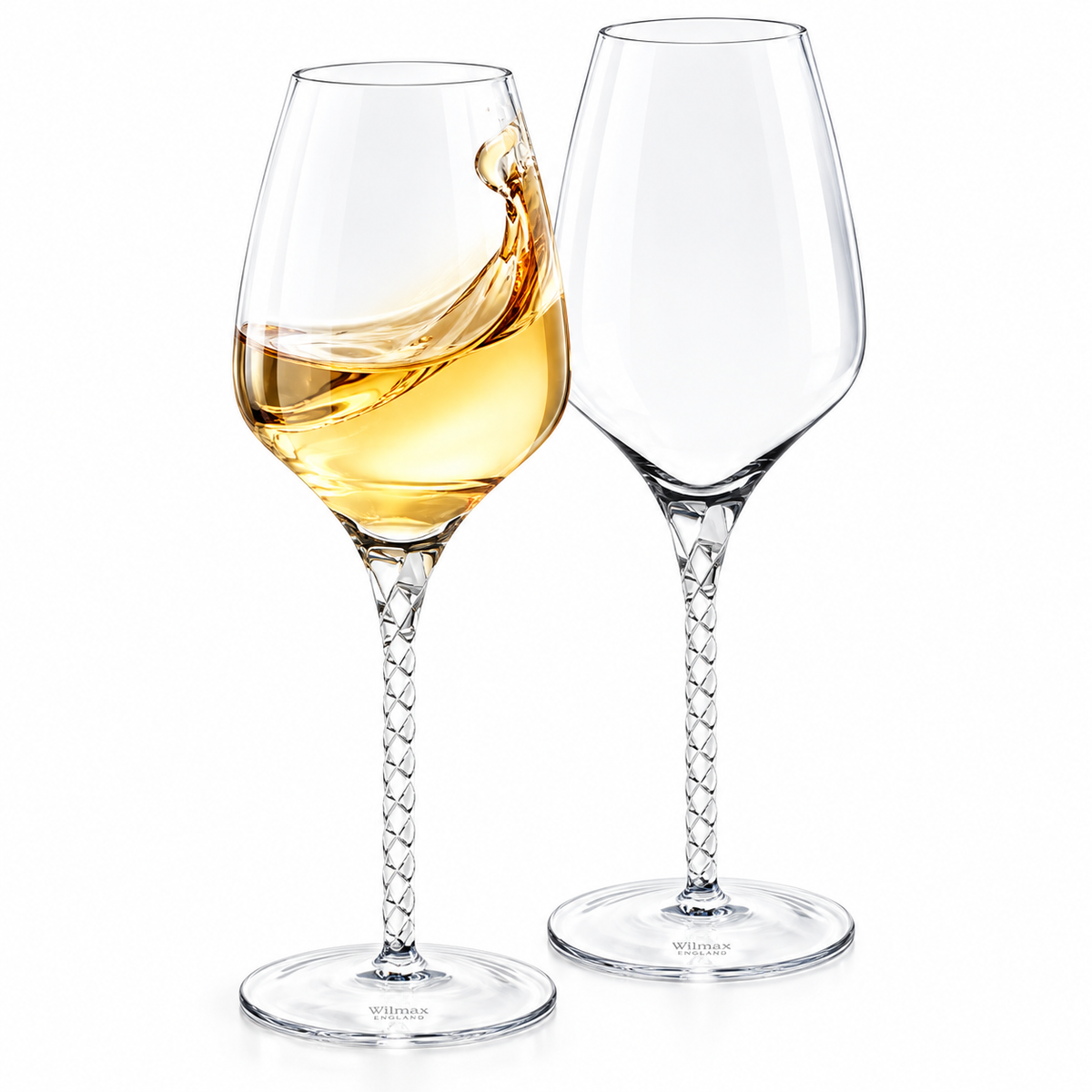 Wilmax Weinglas 800 ml 2er-Set Transparent aus Wilmax Crystalline-Serie