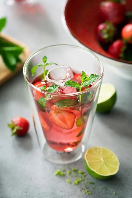 Wilmax Doppelwandiges Glas 250 ml Transparent