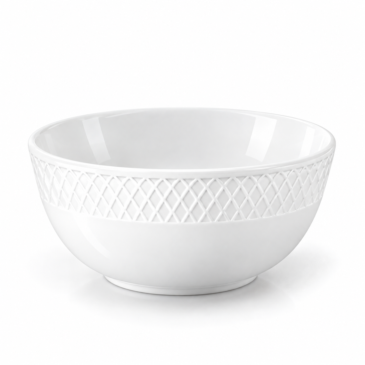 Wilmax Schale 130 ml 9 cm Weiß aus Porzellan