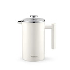 Wilmax French Press 1000 ml aus Edelstahl