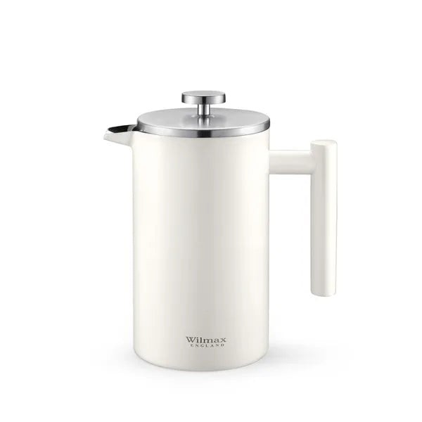 Wilmax French Press 1000 ml aus Edelstahl