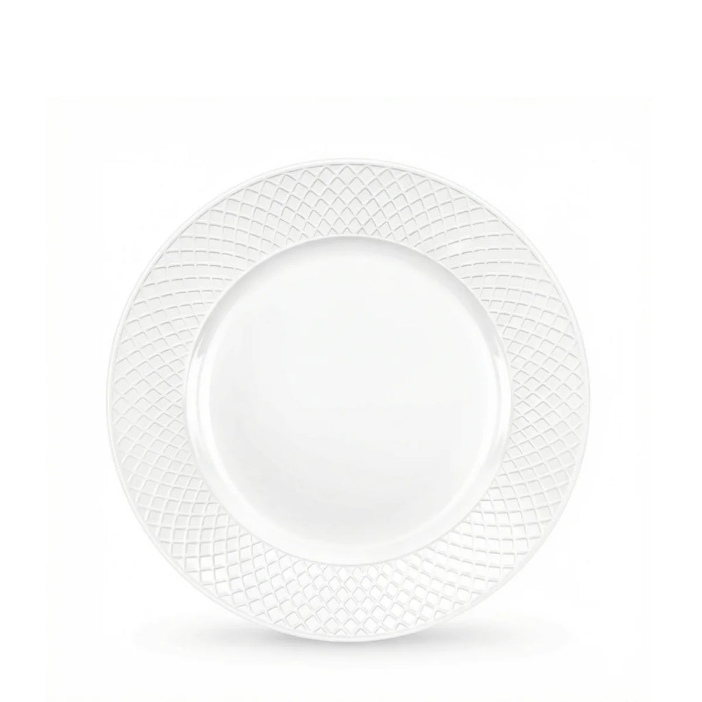 Wilmax Speiseteller 25,5 cm Weiß aus Porzellan
