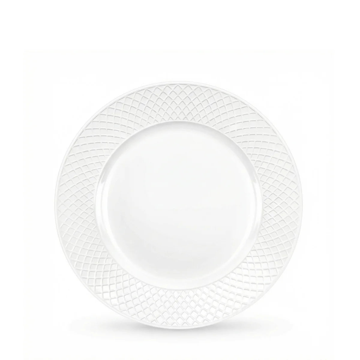 Wilmax Speiseteller 25,5 cm Weiß aus Porzellan
