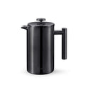 Wilmax French Press 1000 ml aus Edelstahl