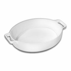 Wilmax Auflaufform mit Griffen, 2730 ml, oval, Porzellan WL-997041/A