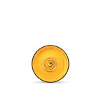 Wilmax Untertasse 11 cm Gelb aus Porzellan