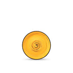 Wilmax Untertasse 12 cm Gelb aus Porzellan