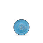 Wilmax Untertasse 11 cm Blau aus Porzellan